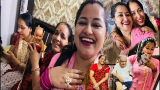 बेटियों को उम्मीद होती है मायका परिवार से  प्यारी सी मुलाक़ात❤️ aartibhattjoshivlogs dailyvlogs [upl. by Yelnet]