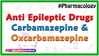 Anti epileptic Drugs  Anticonvulsants  Carbamazepine amp Oxcarbamazepine  CNS Pharmacology [upl. by Leiso]