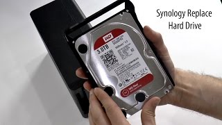 Synology Hard Drive Replacement to a bigger one [upl. by Ainadi459]