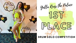 Jasmine at Yalla Raqs 2023  Drum Solo Star Competition  1st Place Winner [upl. by Loren]