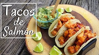 Tacos de Salmón Adobado  La Capital [upl. by Ko]