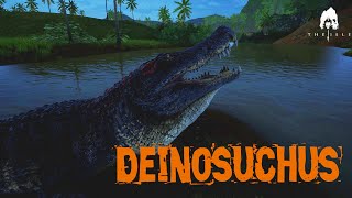 Bite and tear  Deinosuchus vs Utah raptors  The Isle Evrima [upl. by Notnirb]