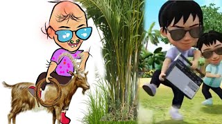 Goyang Upin amp Ipin  goyang upin dan ipin ter baru funny drawing memes [upl. by Hugh]