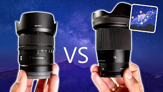 Sony 15mm 14 vs Sigma 16mm F14 🌟 Sterne und Milchstraße  Test [upl. by Gagne753]