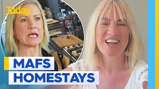 MAFS Lucinda breaks down Homestays Week  Today Show Australia [upl. by Schulein]