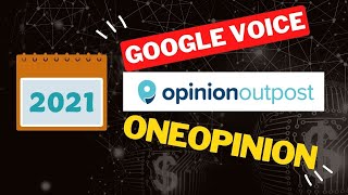 Get OpinionoutpostOneopinionGoogle Voice Number Old Account [upl. by Madancy908]