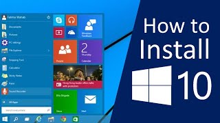 windows 10 installation step by step  windows 10 install  windows 10 installation by pendrive [upl. by Savior]