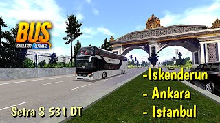 Bus Simulator Ultimate  1 Hour Driving Challenge Across 3 States  Gameplay v214 [upl. by Rajiv497]