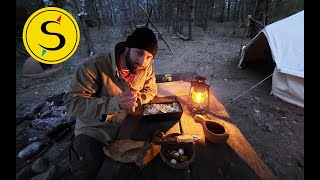 Tradycyjny bushcraft Luksusowy obóz Odc 03 Palenie fajki Bushcraftowy obóz [upl. by Nylirak]