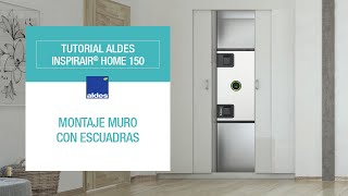 TUTORIAL ALDES  InspirAIR® Side 150  Montaje muro con escuadras [upl. by Eisak789]