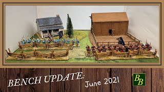 Painting Update 28mm ACW Miniatures June 2021 [upl. by Lisab874]