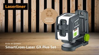 Kruis en lijnlasers  ECO  SmartCrossLaser GX Plus Set  036732E [upl. by Fransen]