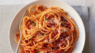 Red Sauce Pasta Spaghetti with Arrabbiata sauce  step by step procedure [upl. by Anyr]