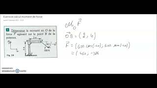 Maîtrisez le calcul du moment de force en 4 minutes seulement   Moment de force  Force  Vecteur [upl. by Munster]