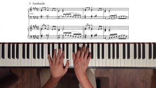 French Suite No 6 in E major BWV 817 3 Sarabande [upl. by Alemaj]