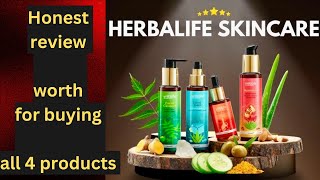 Herbalife Skin Products Honest Review Serum Cleanser Moisturiser Toner skincare [upl. by Short]