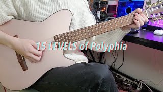 15 LEVELS of Polyphia [upl. by Neelyad]