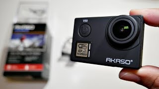 AKASO V50 4K Action Camera  Native 4K  20MP  EIS  Remote [upl. by Colis918]