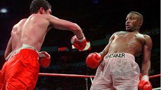 Pernell WHITAKER 🇺🇸 vs 🇺🇸 Oscar DE LA HOYA 12041997 WBC Welter HD EspañolLatino [upl. by Kcirreg]