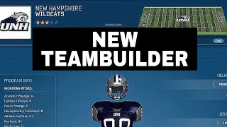 CFB 25 New Teambuilder is INSANE [upl. by Aytac]