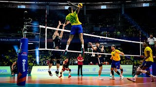 TOP 20 The Most Powerful Volleyball Spikes  Mens VNL 2022 [upl. by Boelter]