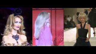 Claudia Schiffer Catwalk Compilation [upl. by Aneg792]