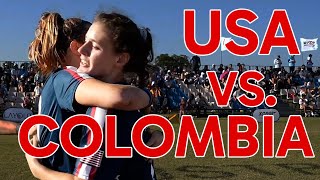 USA vs Colombia World Ultimate Championships Womens Final Recap [upl. by Willner]