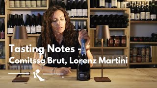 Comitissa Brut Lorenz Martini  Tasting notes Roscioli Wine Club Fall 2022 [upl. by Gardiner]