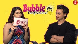 Aayush Sharma amp Warina Hussain Have Confessions To Make Exclusive [upl. by Yevi869]