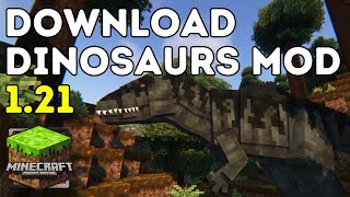 How To Download amp Install Dinosaurs Mod In Minecraft 121 PE [upl. by Hanonew888]