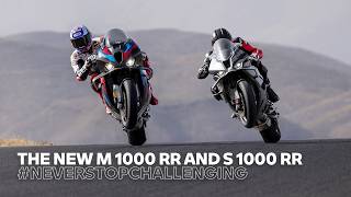 The new BMW M 1000 RR and BMW S 1000 RR  NeverStopChallenging [upl. by Maribelle]