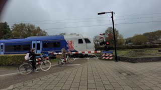 Spoorwegovergangen Geleen Lutterade  Dutch Railroad Crossings [upl. by Issac]