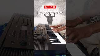 7 Years  Day 1  100 Day Piano Challenge shorts piano [upl. by Rovelli992]