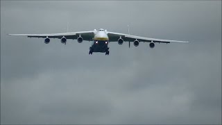 Antonov An 225 Mriya  Gardermoen airport [upl. by Wald]