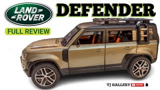 UNBOXING LAND ROVER DEFENDER 124 Scale Diecast न्यू लुक  Full Review [upl. by Gylys]