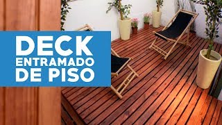 ¿Cómo construir un deck o entramado de piso [upl. by Bayless]