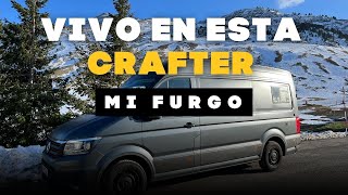 VAN TOUR Por fin enseño MI FURGO  VW Crafter Camper [upl. by Cud]