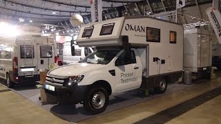 Oman Ford Ranger 4x4 truck camper review [upl. by Radbourne]