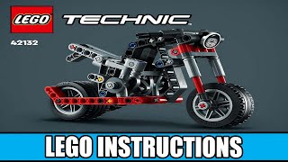 LEGO Instructions  Technic  42132  Motorcycle Model B [upl. by Llenyt]