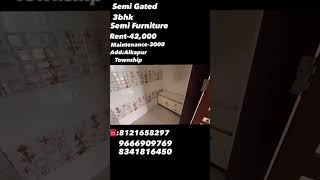 3bhk Flat For rent 42k  ready to move in  2 car parking available Alkapuri Township [upl. by Anis179]