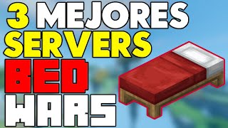 ⭐LOS 3 MEJORES SERVIDORES📶 NO PREMIUM CON BEDWARS🚀 DE MINECRAFT 120 Y 18 2024  🛏BEDWARS MINECRAFT [upl. by Stedman]