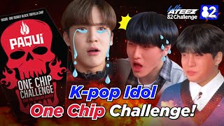 ATEEZ Tries the One Chip Challenge I 82Challenge EP7 [upl. by Ym98]