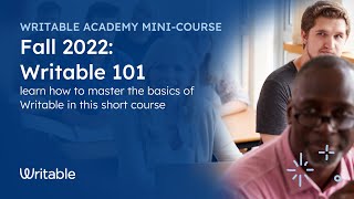 Writable 101 Fall 2022 MiniCourse [upl. by Culver841]