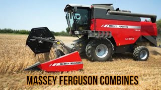 Massey Ferguson Combines  Work For It [upl. by Mamoun]