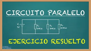 Ley de Ohm  Resistencias en Paralelo Circuito Paralelo con Resistencia Total Intensidad y voltaje [upl. by Esteban]