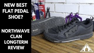 NORTHWAVE CLAN LONGTERM REVIEW  New Best Flat Pedal Shoes [upl. by Otha]