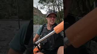 Shoalhaven River Rapids in a Kayak shorts adventure outdoors fishing kayak australia rapids [upl. by Ilocin31]