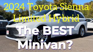 2024 Toyota Sienna Hybrid The BEST Minivan [upl. by Sidwohl]