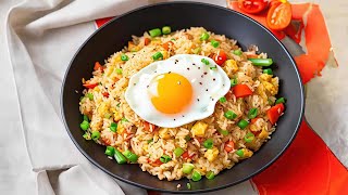 How To Make Egg Fried Rice [upl. by Mikkanen]