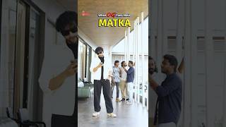 When OG Fans Meet Matka VarunTej  Chai Bisket [upl. by Isayg]